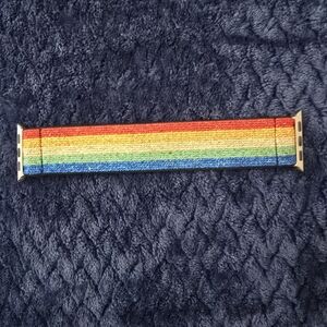 Rainbow Apple Watch Elastic Band
